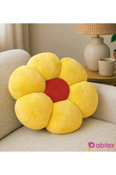 Özgüner Oyuncak 4’lü Taraftar Peluş Papatya Yastık Seti – Takım Ruhunu Dekora Taşıyın - Resim 3