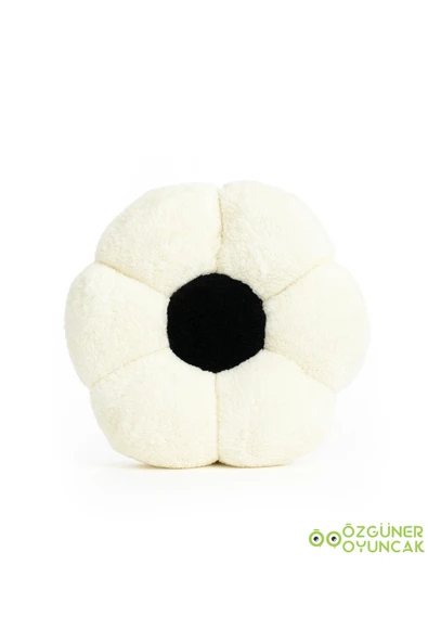 Ayıcı Oyuncak Dekoratif Papatya Şeklinde Peluş Yastık 40 cm – Yumuşak ve Konforlu Tasarım - Resim 2