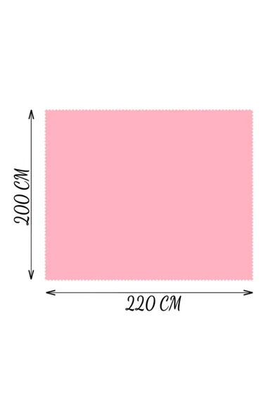 Ayıcı Oyuncak 200 X 220 Cm Ponponlu Pelüş Tv Battaniyesi - Resim 5