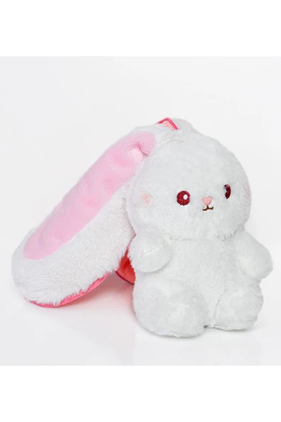 Özgüner Oyuncak 50 Cm Çilek Çantalı Tavşan - Resim 6