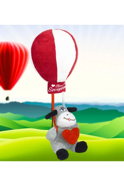 Ayıcı Oyuncak Ayıcı Oyuncak Uçan Balonlu Eşek - Resim 4