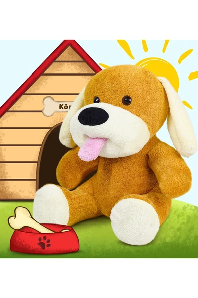 Özgüner Oyuncak Harika Peluş Köpek ( %100) Yerli ürün görseli 1