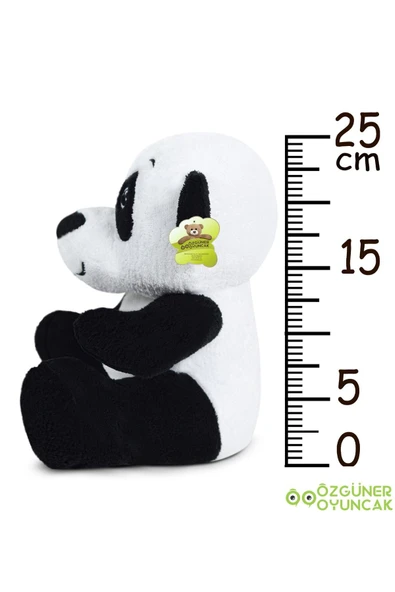 Özgüner Oyuncak Harika Peluş 25 Cm Sevimli Panda (%100 Yerli ) - Resim 4