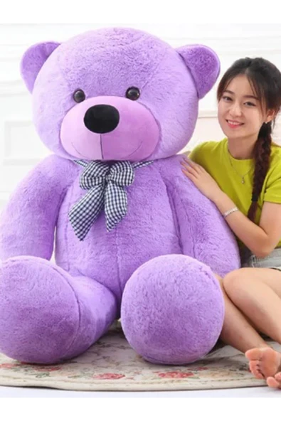 Özgüner Oyuncak Oyuncak 100 Cm Papyonlu Ayıcık Sevgiliye Özel ürün görseli