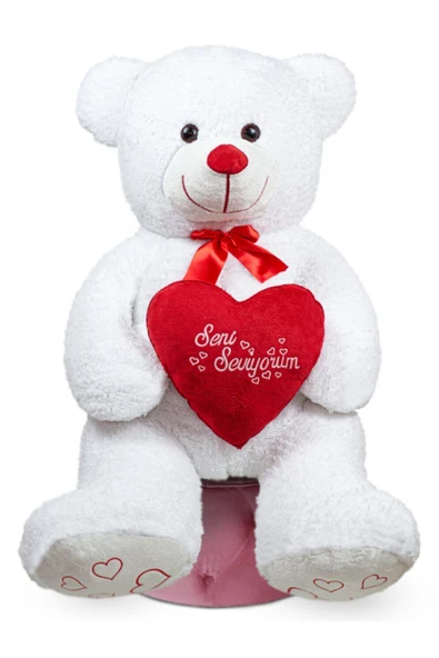 Özgüner Oyuncak Oyuncak 140 Cm Dev Bobo Seni Seviyorum Kalpli Sevgiliye Özel ürün görseli