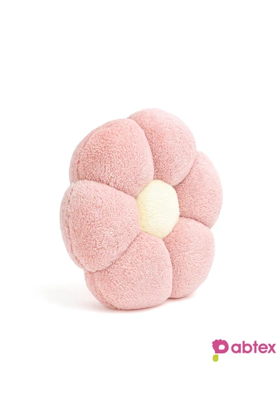 Ayıcı Oyuncak Ev ve Oda Dekorasyonu için Papatya Şeklinde Peluş Yastık 40 cm - Resim 3