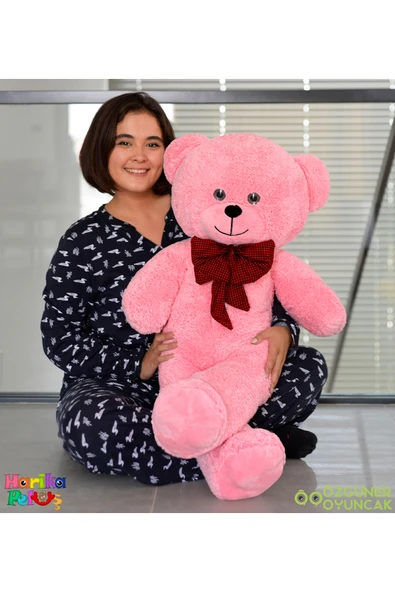 Ayıcı Oyuncak 100 cm Papyonlu Büyük Ayıcık ürün görseli 1