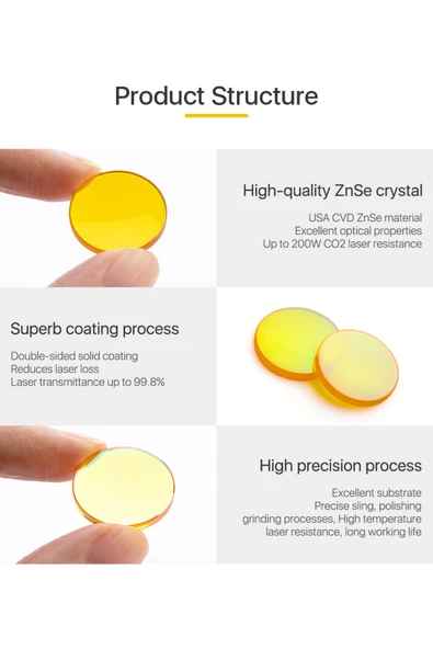 Özgüner Oyuncak Co2 Lazer Lens (pvd/c20/znse/50.8) ürün görseli
