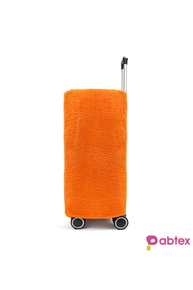 Harika Peluş Fabrikası Eğlenceli Karakterli Peluş Bavul Kılıfı Orta Boy Uyumlu - Resim 4