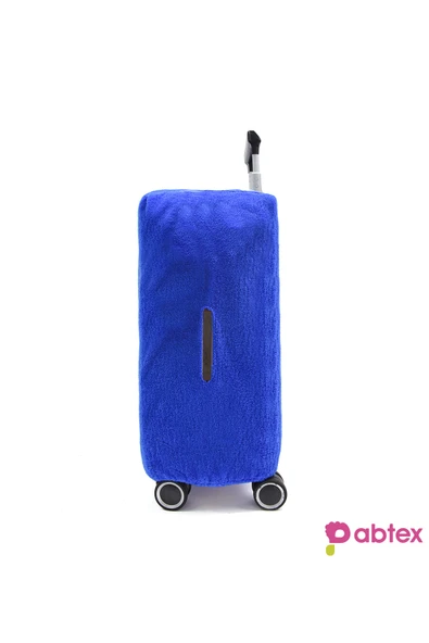 Ayıcı Oyuncak Eğlenceli Karakterli Peluş Bavul Kılıfı Orta Boy Uyumlu - Resim 4