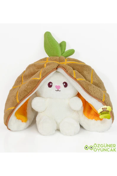 Özgüner Oyuncak Ananas Tavşan Çantalı 50 cm ürün görseli 1