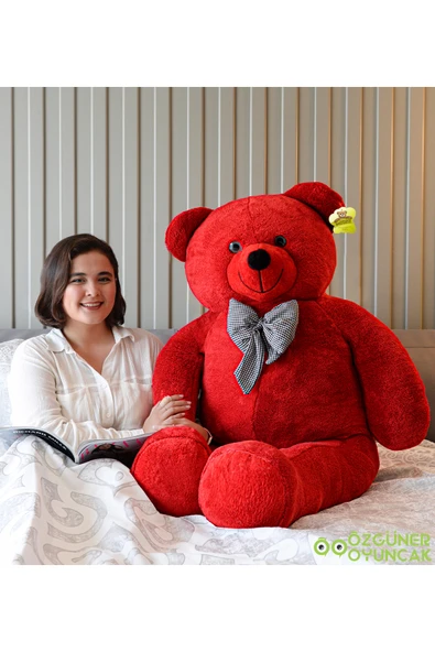 Ayıcı Oyuncak Dev Büyük Peluş Ayıcık 170 cm Hediyelik Ayı (%100 Yerli) ürün görseli 1