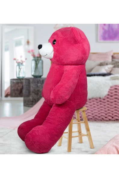 Pababo Büyük 180 cm Papyonlu Peluş Ayıcık – Aşkınızı Gösteren En Tatlı Hediye - Resim 4