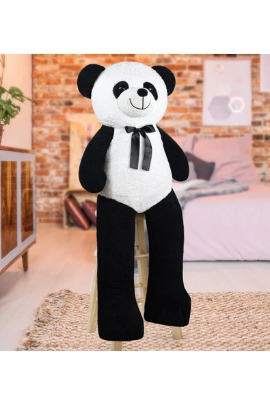 Özgüner Oyuncak 140 Cm Papyonlu Panda (%100 Yerli - Resim 5