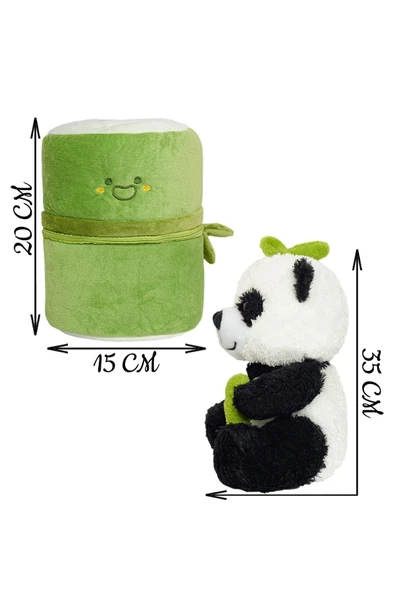 Özgüner Oyuncak Çantalı Bambu Panda - Resim 7