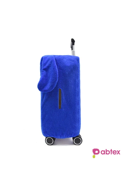 Harika Peluş Fabrikası Eğlenceli Karakterli Peluş Bavul Kılıfı Orta Boy Uyumlu - Resim 4