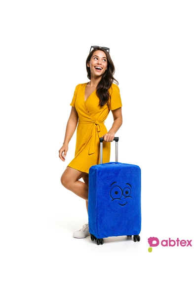 Ayıcı Oyuncak Eğlenceli Karakterli Peluş Bavul Kılıfı Orta Boy Uyumlu ürün görseli