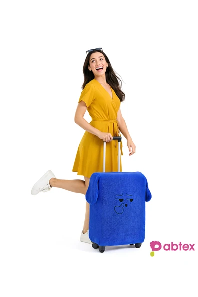 Özgüner Oyuncak Eğlenceli Karakterli Peluş Bavul Kılıfı Orta Boy Uyumlu ürün görseli