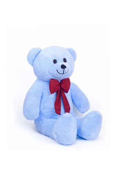 Ayıcı Oyuncak Harika Peluş 90 cm Rengarenk Papyonlu Ayıcık (%100 YERLİ) - Resim 2