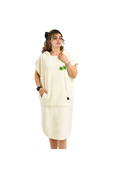 Özgüner Oyuncak Giyilebilir Havlu Welsoft Panço – Deniz, Havuz ve Kamp İçin - Resim 4