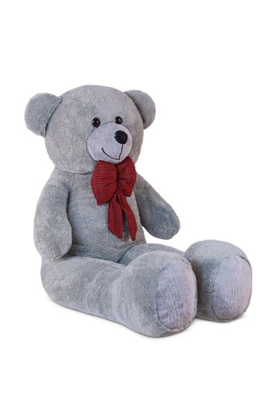 Özgüner Oyuncak 140 Cm Papyonlu Büyük Ayıcık (%100 Yerli) - Resim 4