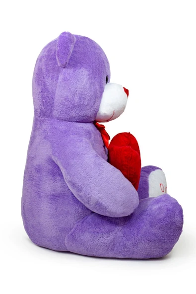 Özgüner Oyuncak Oyuncak Ayıcı 140 Cm Dev Bobo Seni Seviyorum Kalpli Sevgiliye Özel - Resim 3