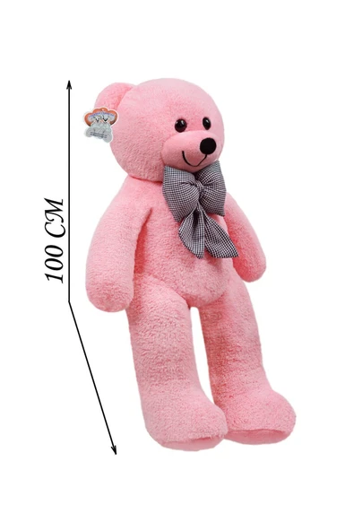 Ayıcı Oyuncak 100 cm Papyonlu Büyük Ayıcık - Resim 4