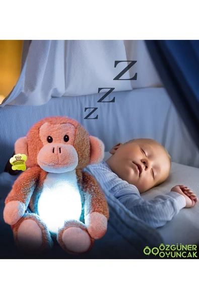 Özgüner Oyuncak KOPYA - Uykuşşş Akıllı Ağlama Sensörlü Uyku Arkadaşı - Beyaz Gürültülü doli ürün görseli 1