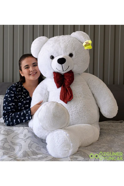 Özgüner Oyuncak Dev Büyük Peluş Ayıcık 170 Hediyelik Ayı (%100 YERLİ) Kahverengi ürün görseli