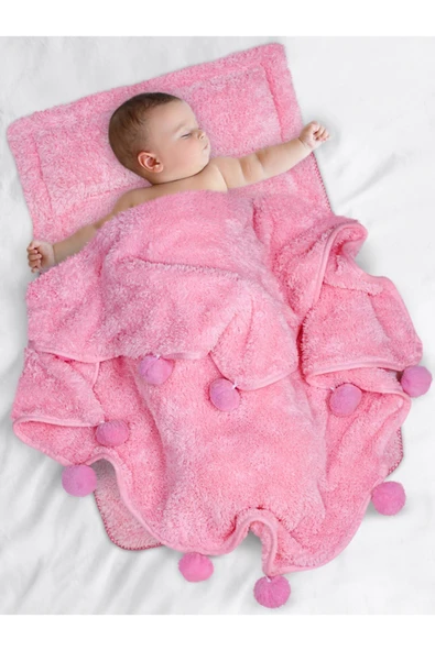 Harika Peluş Fabrikası Bebek/çocuk Battaniyesi %100 Yerli ürün görseli