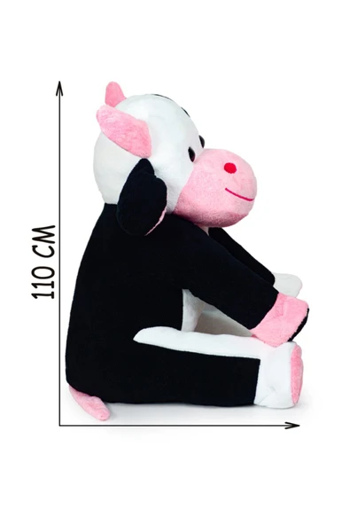 Ayıcı Oyuncak Harika Peluş 110 Cm Oturan Inek - Resim 5