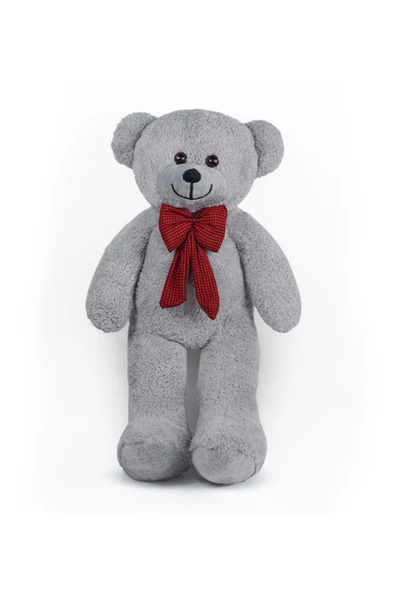 Özgüner Oyuncak Harika Peluş 90 cm Rengarenk Papyonlu Ayıcık (%100 YERLİ) - Resim 3