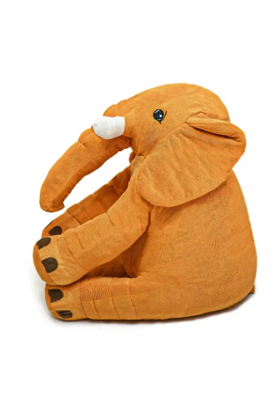 Ayıcı Oyuncak 2.Kalite Uyku Arkadaşım Fil - Büyük Yumuşak Peluş Fil 65 Cm HEDİYEYE UYGUN DEĞİLDİR. - Resim 4