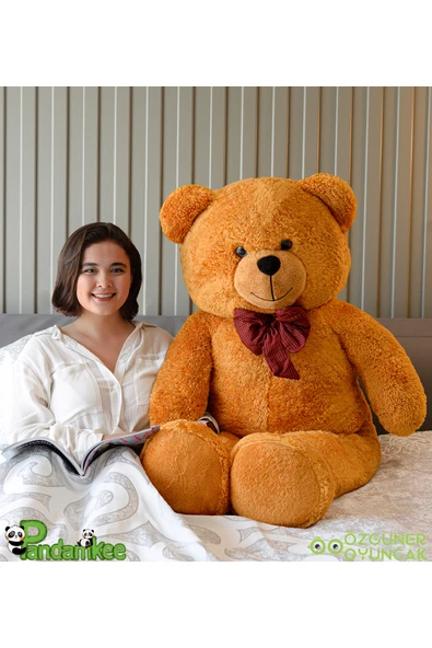 Harika Peluş Fabrikası Dev Büyük Peluş Ayıcık 170 Hediyelik Ayı (%100 YERLİ) Kahverengi ürün görseli