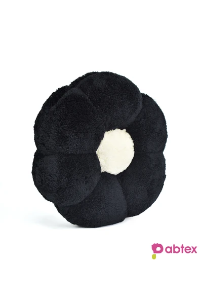 Özgüner Oyuncak Dekoratif ve Yumuşak Peluş Çiçek Yastık – 40 cm Konforlu Tasarım - Resim 3