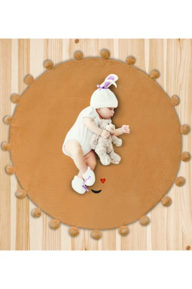 Ayıcı Oyuncak 120 Cm Ayaklı Bebek Oyun Halısı - Resim 3