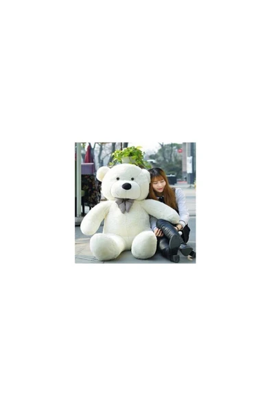 Özgüner Oyuncak 140 Cm Papyonlu Büyük Ayıcık (%100 YERLİ) - Resim 5