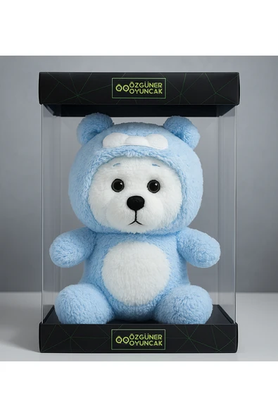 Özgüner Oyuncak Kutulu 35 cm Pelüş Ayıcık – Hediye Paketi Hazır Sevimli Oyuncak ürün görseli