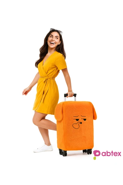 Özgüner Oyuncak Eğlenceli Karakterli Peluş Bavul Koruyucu Kılıf ürün görseli