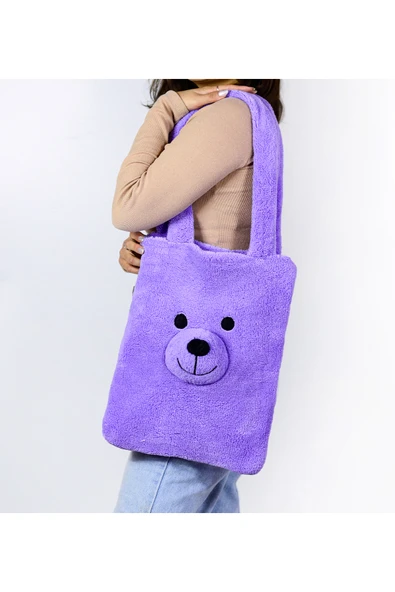 Özgüner Oyuncak Ayıcık Detaylı Omuz Çantası – Günlük Kullanım İçin İdeal - Resim 2