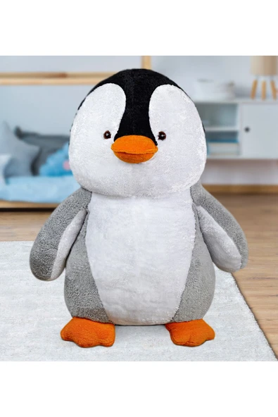Özgüner Oyuncak Harika Peluş Sevimli Büyük Penguen (%100 Yerli ) - Resim 2