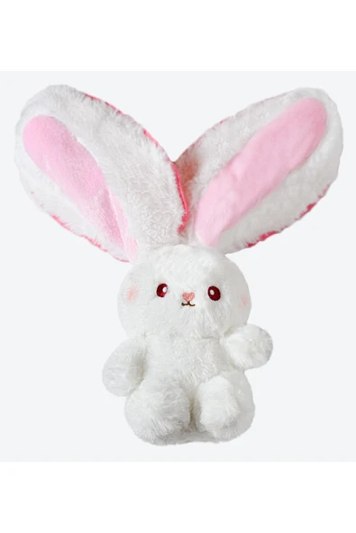 Ayıcı Oyuncak 50 Cm Çilek Çantalı Tavşan - Resim 3