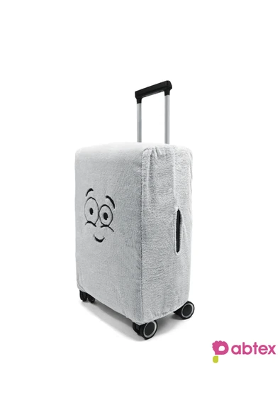 Özgüner Oyuncak Eğlenceli Karakterli Peluş Bavul Kılıfı Orta Boy Uyumlu - Resim 3