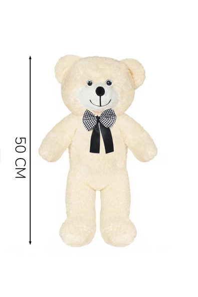 Ayıcı Oyuncak 50 cm Peluş Ayıcık – Yumuşacık Dolgulu Sevimli Oyuncak - Resim 3