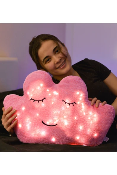 Özgüner Oyuncak LED Işıklı Bulut Yastık – Evinize Şıklık ve Renk Katın ürün görseli