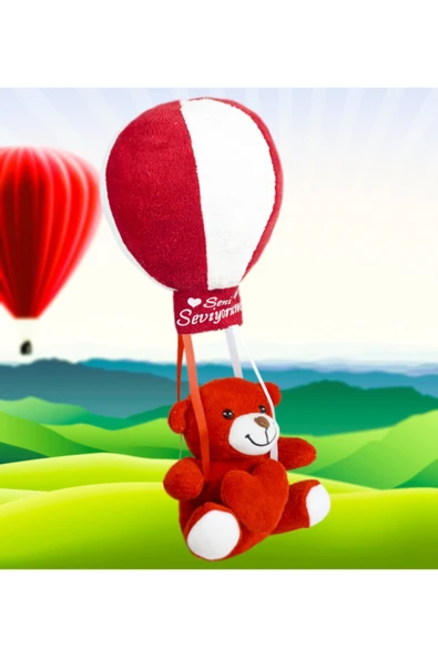 Özgüner Oyuncak Oyuncak Uçan Balonlu Ayıcık - Resim 4