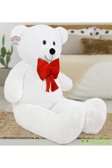 Özgüner Oyuncak 140 cmKırmızı Papyonlu Ayıcık(%100 Yerli) ürün görseli