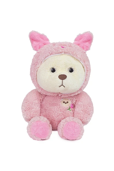 Özgüner Oyuncak Kapşonlu Pufi Ayıcık - Resim 4