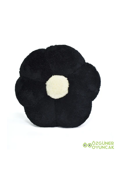 Ayıcı Oyuncak Dekoratif Papatya Şeklinde Peluş Yastık 40 cm – Yumuşak ve Konforlu Tasarım - Resim 2