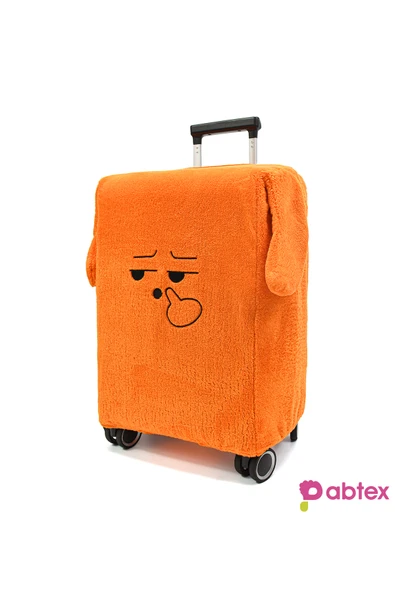 Özgüner Oyuncak Eğlenceli Karakterli Peluş Bavul Koruyucu Kılıf - Resim 3